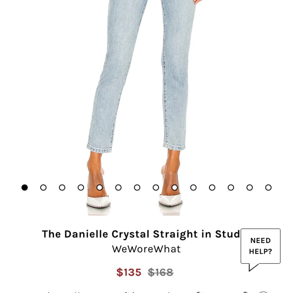 WeWoreWhat Danielle Jeans - Picture 2 of 12